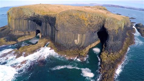 Fingals Cave Shot With Dji Phantom 2 And Gopro Youtube