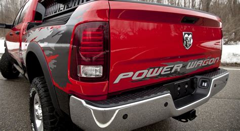 Kit Of 2013 Dodge Ram Power Wagon Hemi Decal Sticker For Tailgate