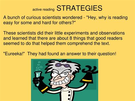 Ppt Active Reading Strategies Powerpoint Presentation Free Download