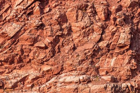 Premium Photo Red Rock Layers Geological Rock Layers Background