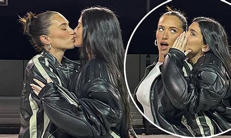 Kylie Jenner Kisses Bff Anastasia Karanikolaou In A Sweet Valentines