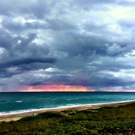 Jensen Beach Florida Florida Beaches Sunrise Sunset Clouds Sky