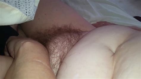 Rubbing My Cock On Her Hairy Pussy Getting Ready For Sex Pt