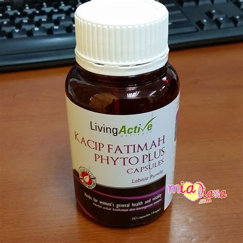 In the malay community, ( malaysia ) this herb is considered beneficial to the. Suplemen Kacip Fatimah Phyto Plus Capsules - Mia Liana