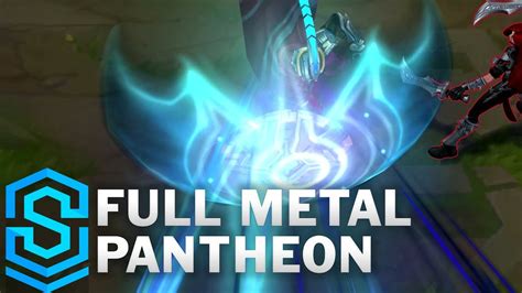 Full Metal Pantheon Skin Spotlight League Of Legends YouTube