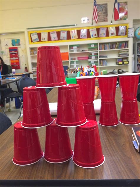 Ms Sepps Counselor Corner Teamwork In 3rd Grade Cup Stack