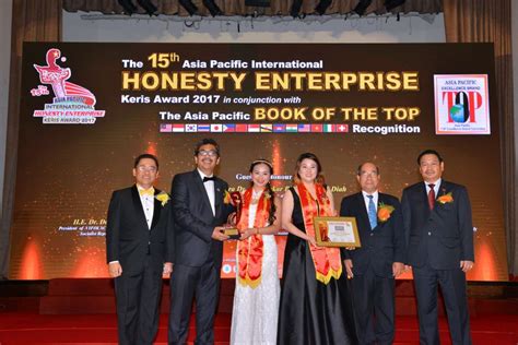 Asialush sdn bhd global mega trade co,.ltd. Past Winners 2017 | Honesty Award