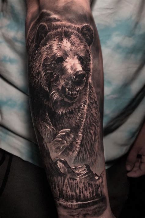 Top More Than 76 Grizzly Bear Tattoo Forearm Ineteachers