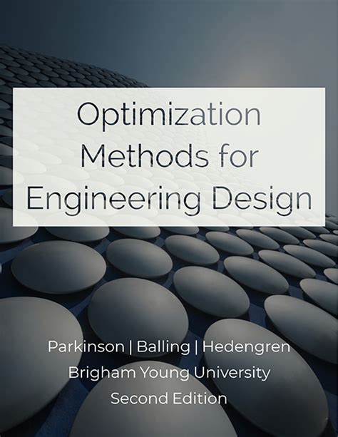 Design Optimization Textbook