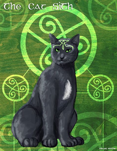 Cat Sith Mythical Cats Series By Helsic On Deviantart