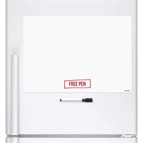 Home office magnetic weekly planner board dry erase calendar wall fridge sticker. CKB LTD Blank A3 Magnetic Whiteboard | Dry Wipe Fridge Board