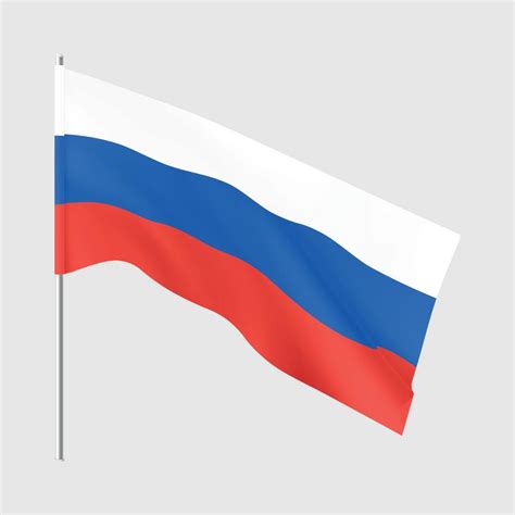 Bandeira Da Rússia Bandeira Nacional Realista Da Federação Russa 7537616 Vetor No Vecteezy