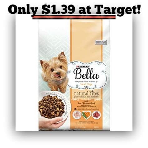 Bella small wet dog food coupons | purina. Target - Purina Bella Dry Dog Food only $1.39!! - http ...
