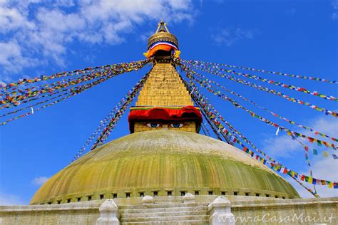 Boudhanath Stupa A Kathmandu Tempio Buddhista In Nepal Acasamaiit