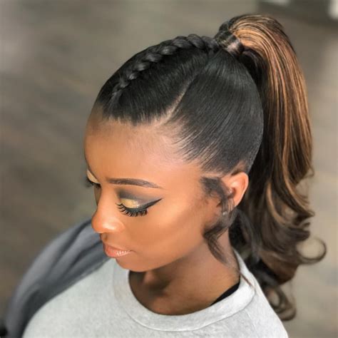 Gorgeous Black Girl Ponytail Hairstyles With Simple Style Best