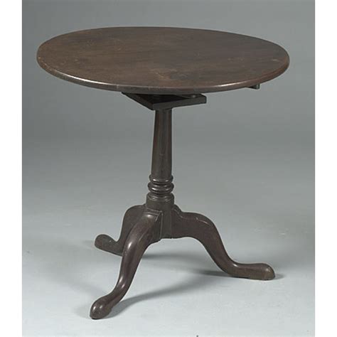 Mahogany Queen Anne Tilt Top Tea Table Cowans Auction House The