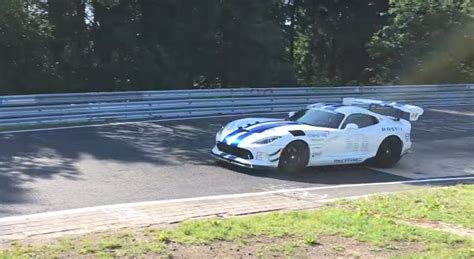 Dodge Viper Acr Spotted While Attempting Nürburgring Record