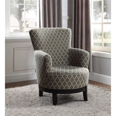 Ideal to sit and relax with a cup of coffee and one's favorite book, they combine comfort and style. Shop Nathaniel Home London Swivel Accent Chair - Free ...