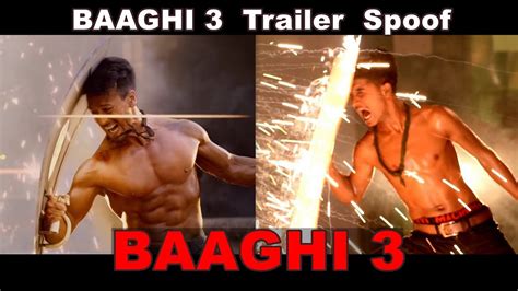 Baaghi Trailer Spoof Tiger Shroff Shraddha Kapoor Riteish
