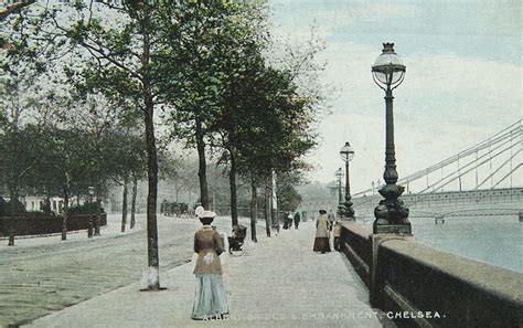 Chelsea Embankment In 1905 20th Century