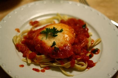 Turn the chicken and brown on the other side. A Dash of Simple: Pioneer Woman's Chicken Parmigiana