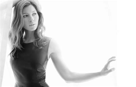 Wallpaper actress black and white Jessica Biel images for desktop section девушки download