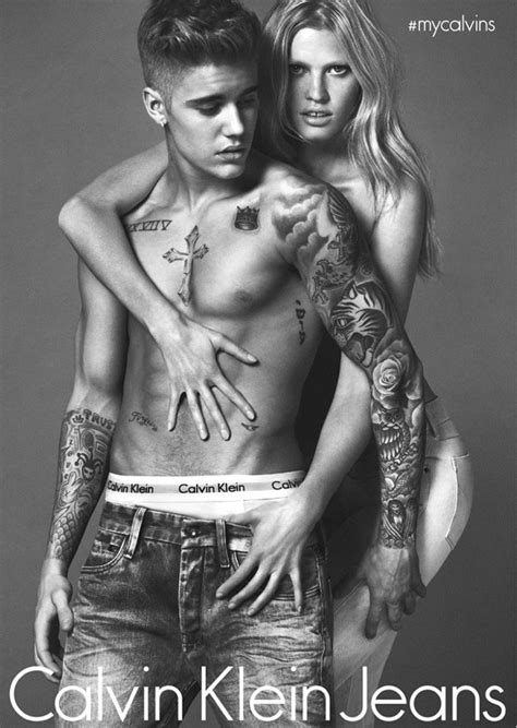 Justin Bieber Calvin Klein Underwear Campaign Shoot