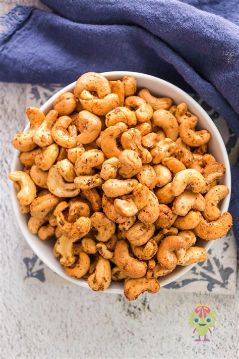 Simple And Easy Air Fryer Roasted Cashews The Kitchen Bucket List