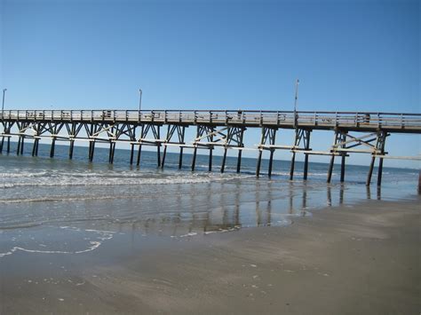 The Cherry Grove Pier Lets You Walk Out To The Atlantic Ocean For All