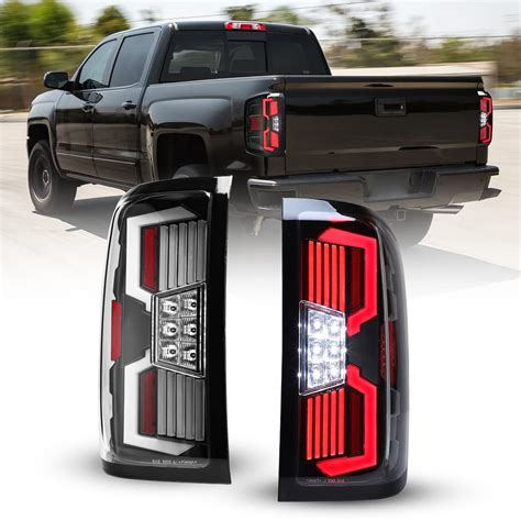 Buy Winjet Led Tail Lights Assembly For 2014 2018 Chevy Silverado 1500