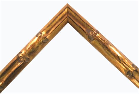 78875 G Dark Gold Bamboo Picture Frame Moulding In Lengths 1 Width 3
