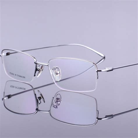 high quality men glasses frames pure titanium full frame prescription glasses titanium men