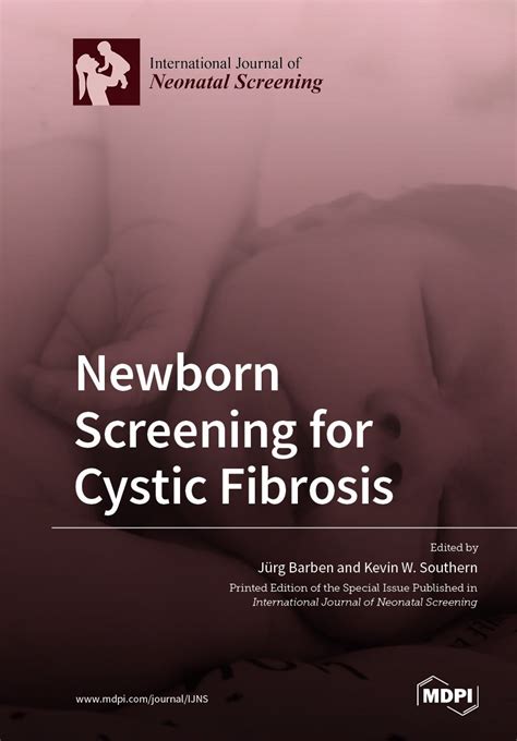 Newborn Screening For Cystic Fibrosis Mdpi Books