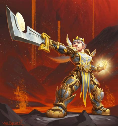 Dwarf Paladin By VanHarmontt On DeviantArt World Of Warcraft