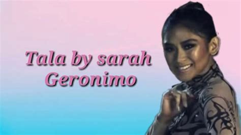 Tala Lyrics By Sarah Geronimo Youtube