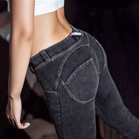 2017 Woman Shaping Hip Freddy Jeans Edition High Elastic Low Waist Shaping Sexy Peach Hip Pants