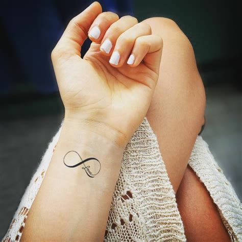 Meaningful Word Wrist Tattoo Infinity Tattoo Designs Wrist Tattoos