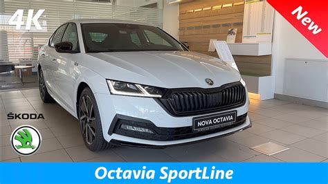 Škoda octavia 4 sportline 2022 first look in 4k exterior interior details price youtube