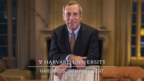 Harvard Names Lawrence S Bacow As 29th President Youtube