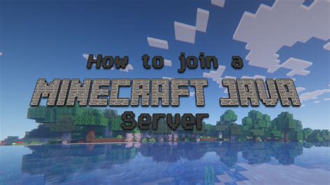 How To Join A Minecraft Java Server Pockethost