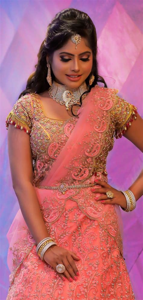 South Indian Reception Look