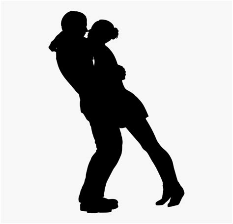 Standinghuman Behaviorsilhouette Man Woman Hug Silhouette Hd Png