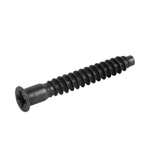 Crown Bolt 7 Mm X 40 Mm Black Phillips Connecting Screw 50708 The Home Depot