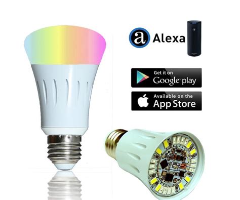 Multicolor Smart Zigbee Led Bulb Dimmable Tunable Led Light Working