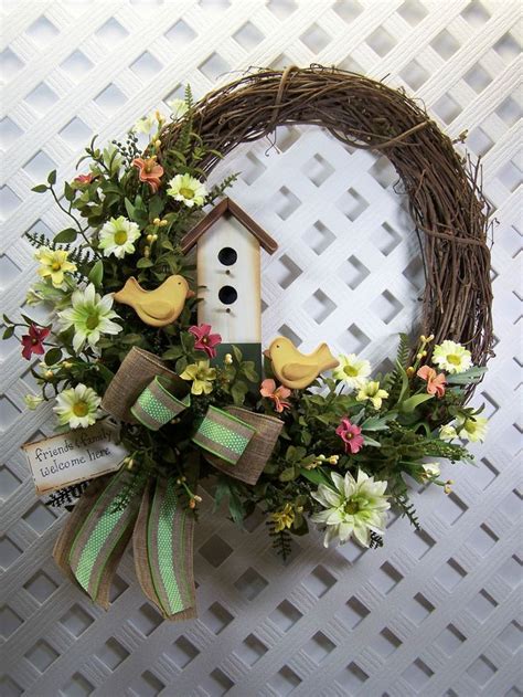 39 Diy Spring Wreaths For The Front Door That You Can Make Guide