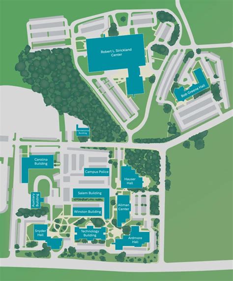 Forsyth Tech Campus Map Map Vectorcampus Map Images And Photos Finder