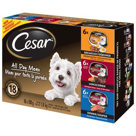 In the process of finding the most reliable results for best puppy food at walmart, our team often base on the popularity, quality, price, promotional programs and especially customer. Cesar Wet Mealtime Small Dog Food | Walmart Canada