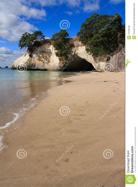 Sandy Beach Cave Stock Photo Image Of Water Sightseeing 17218146