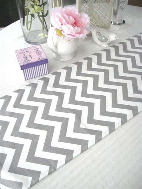 Chevron Table Runner Available In Different By Simplydivinebyjoann
