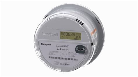 Electricity Meter Honeywell A4res On 3d Model Turbosquid 1893575